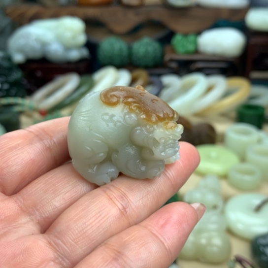 和田玉挂件未镶嵌