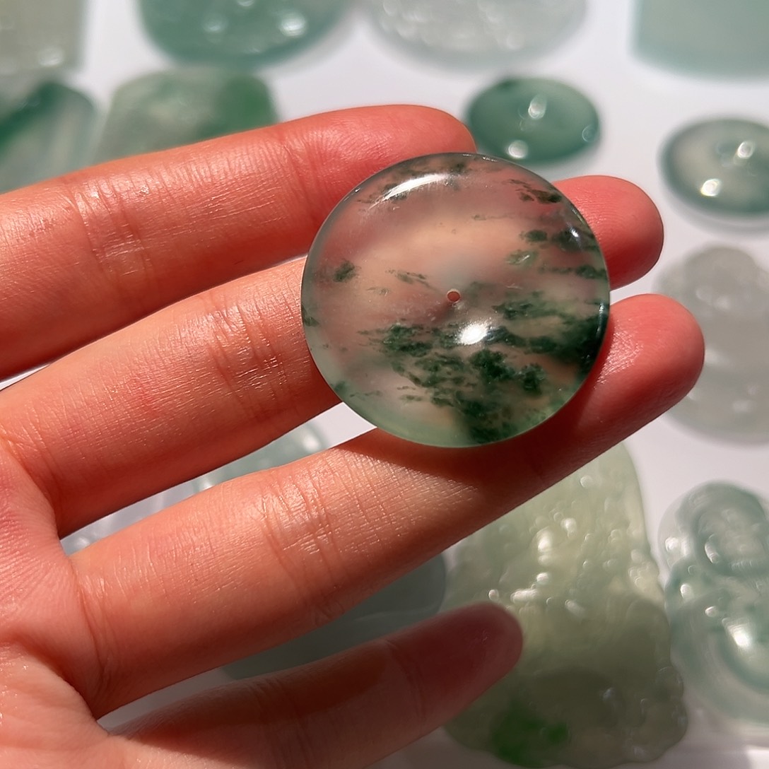 未镶嵌定制翡翠挂件