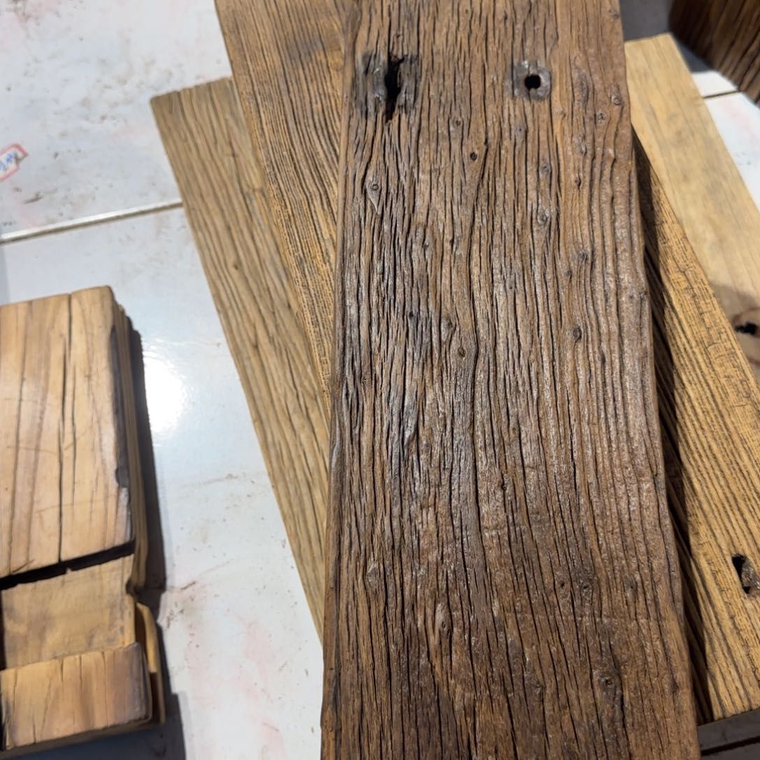 七***七木风化茶盘一物一拍