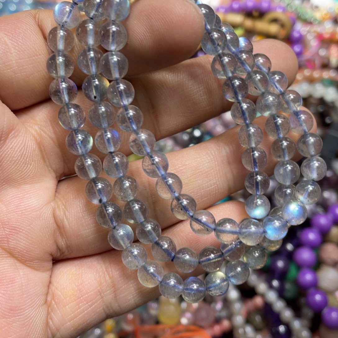 紫晶颈饰银S800镀金镶嵌