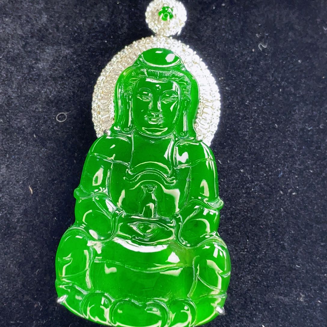 翡翠吊坠(不含链)未镶嵌