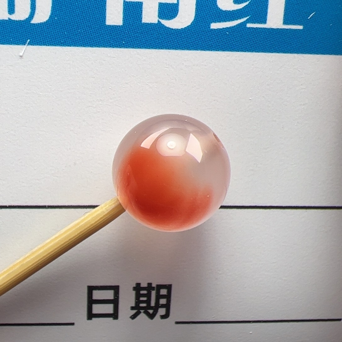 南红玛瑙圆珠8mm未镶嵌