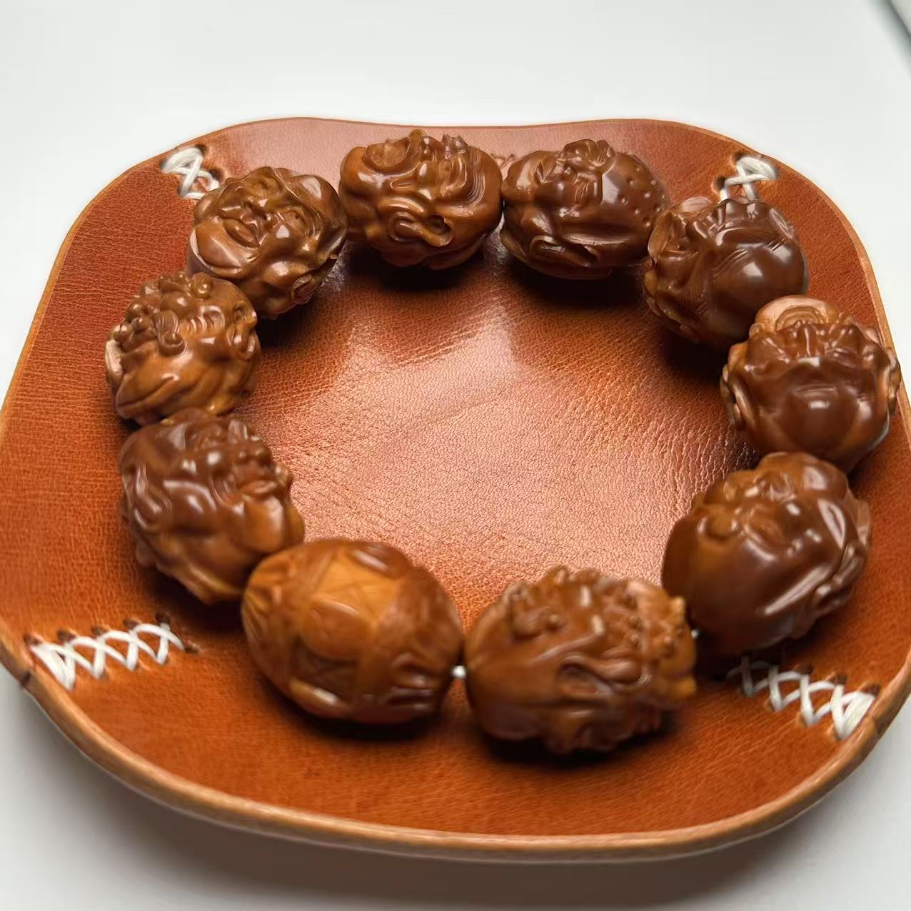 橄榄核手串橄榄核雕刻