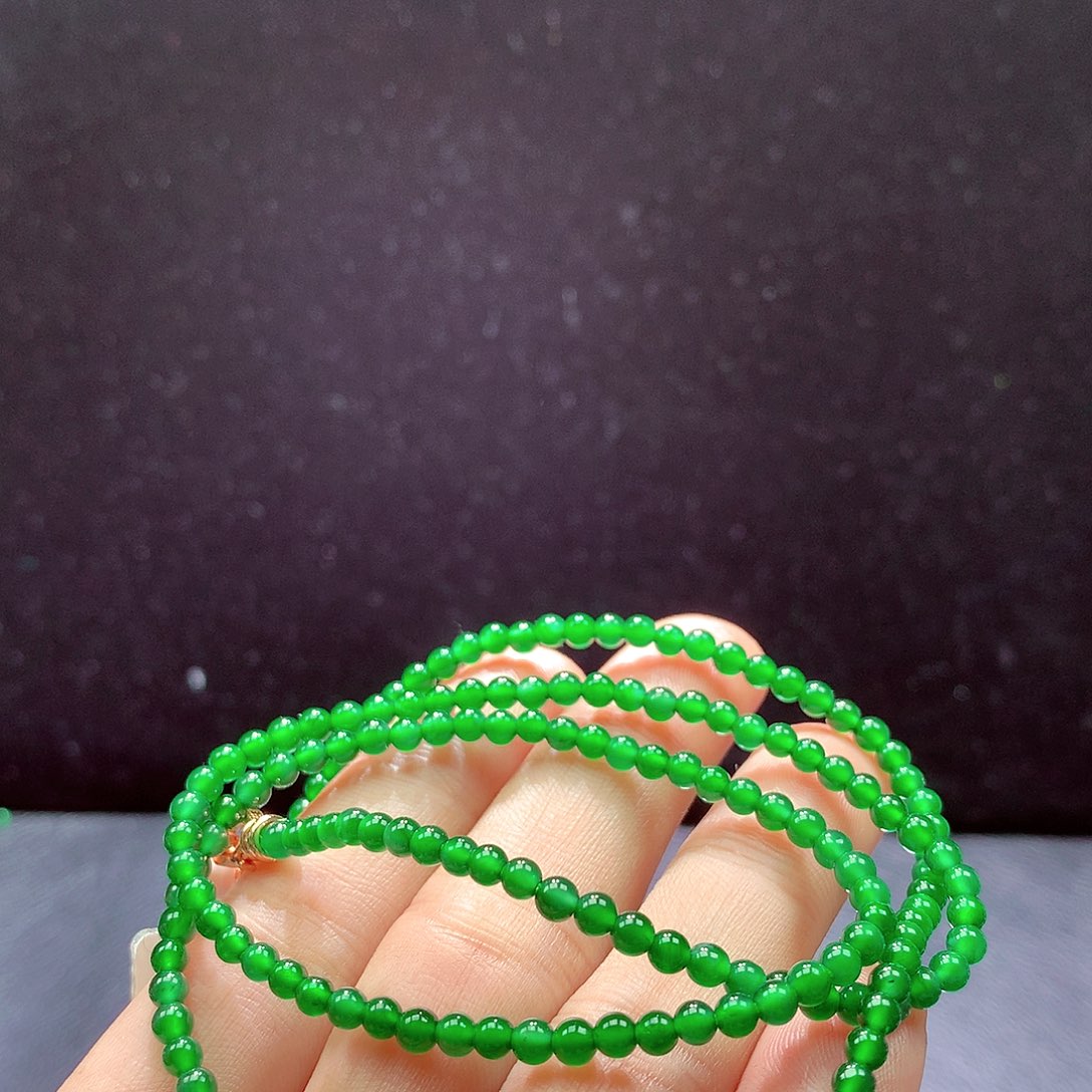 翡翠手链未镶嵌项链