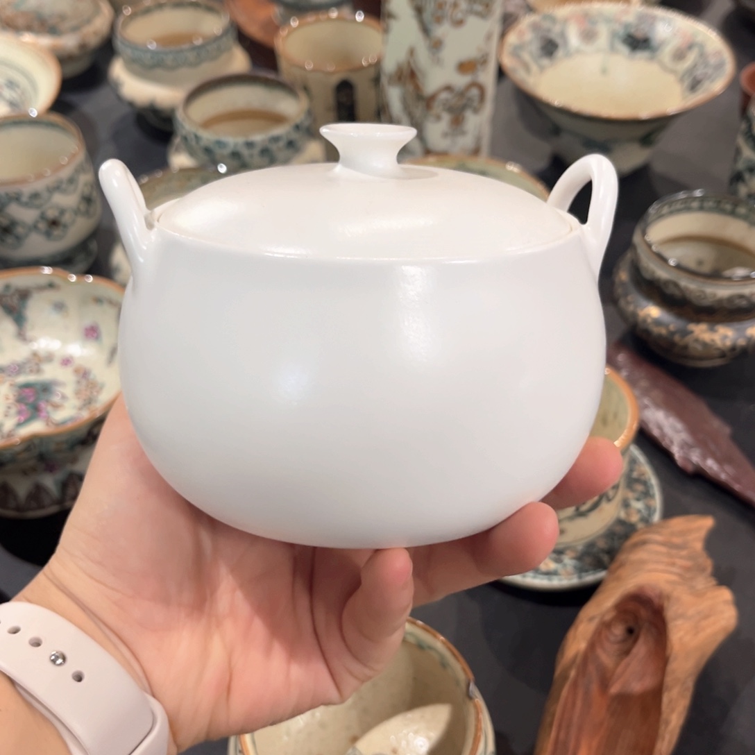 手工 瓷泥 大砂锅