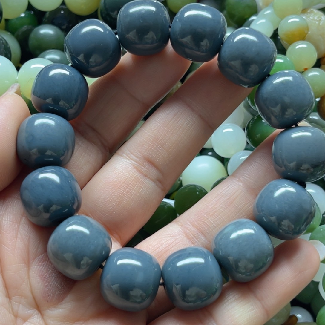 和田玉手链未镶嵌