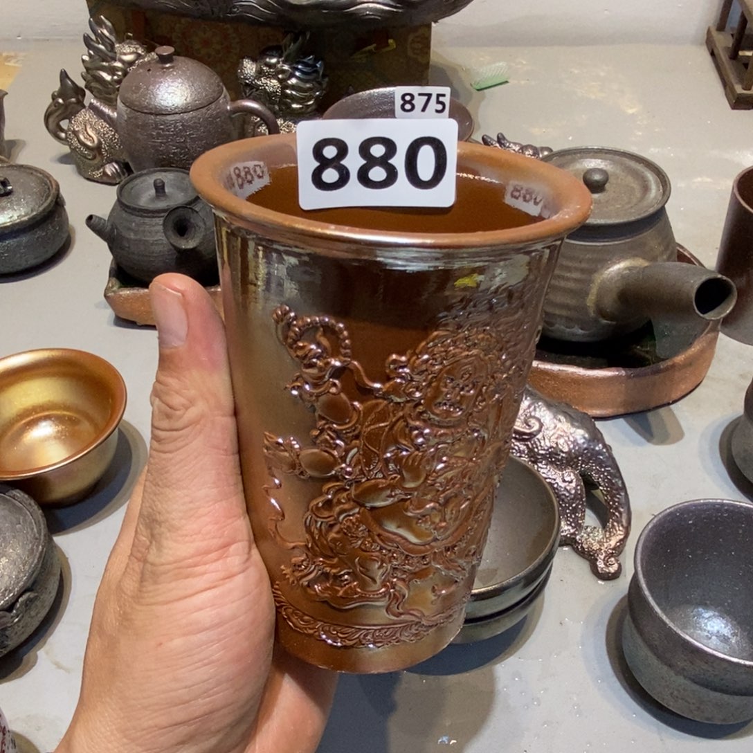 柴烧茶具陶瓷杯子