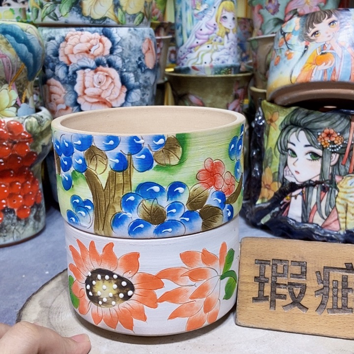 景德镇艺术手绘作品
