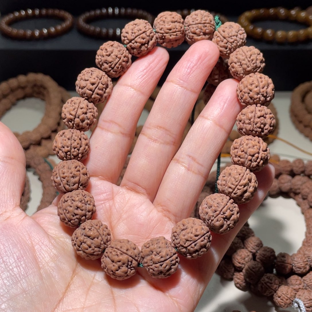 金刚菩提吊坠跳跳龙手串15