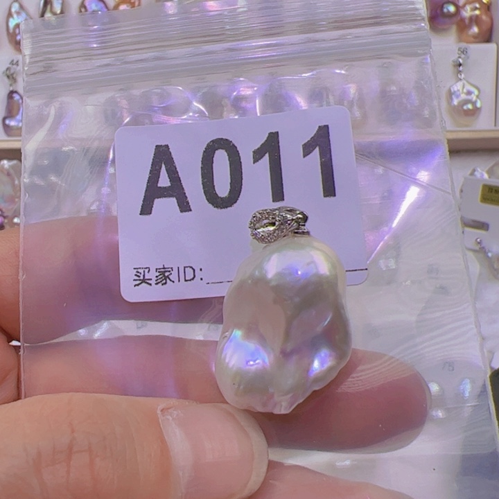 淡水珍珠颈饰合金