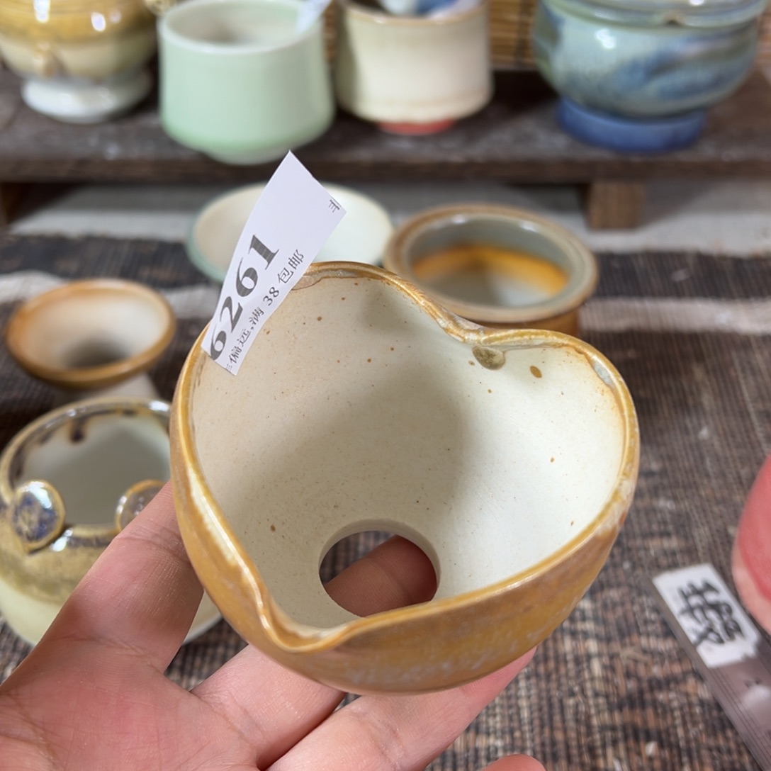 陶瓷景德镇手工花盆