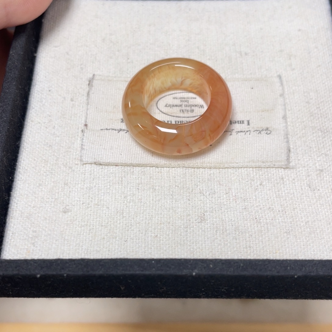 玛瑙/玉髓合金戒圈