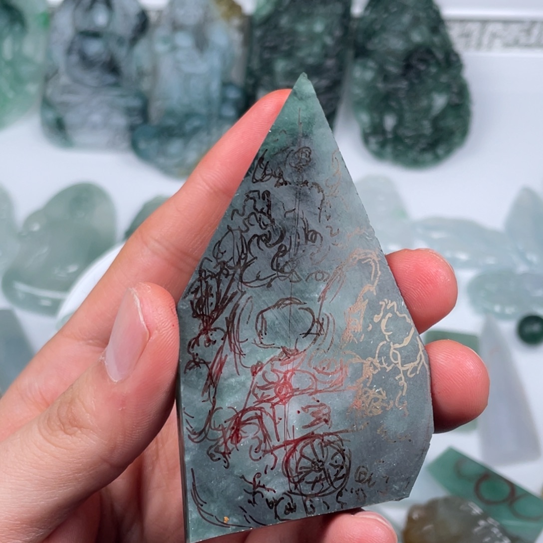 定制翡翠未镶嵌123456