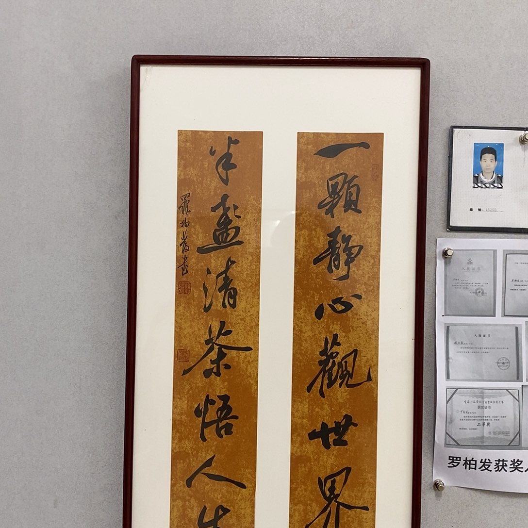 书法罗柏发老师作品