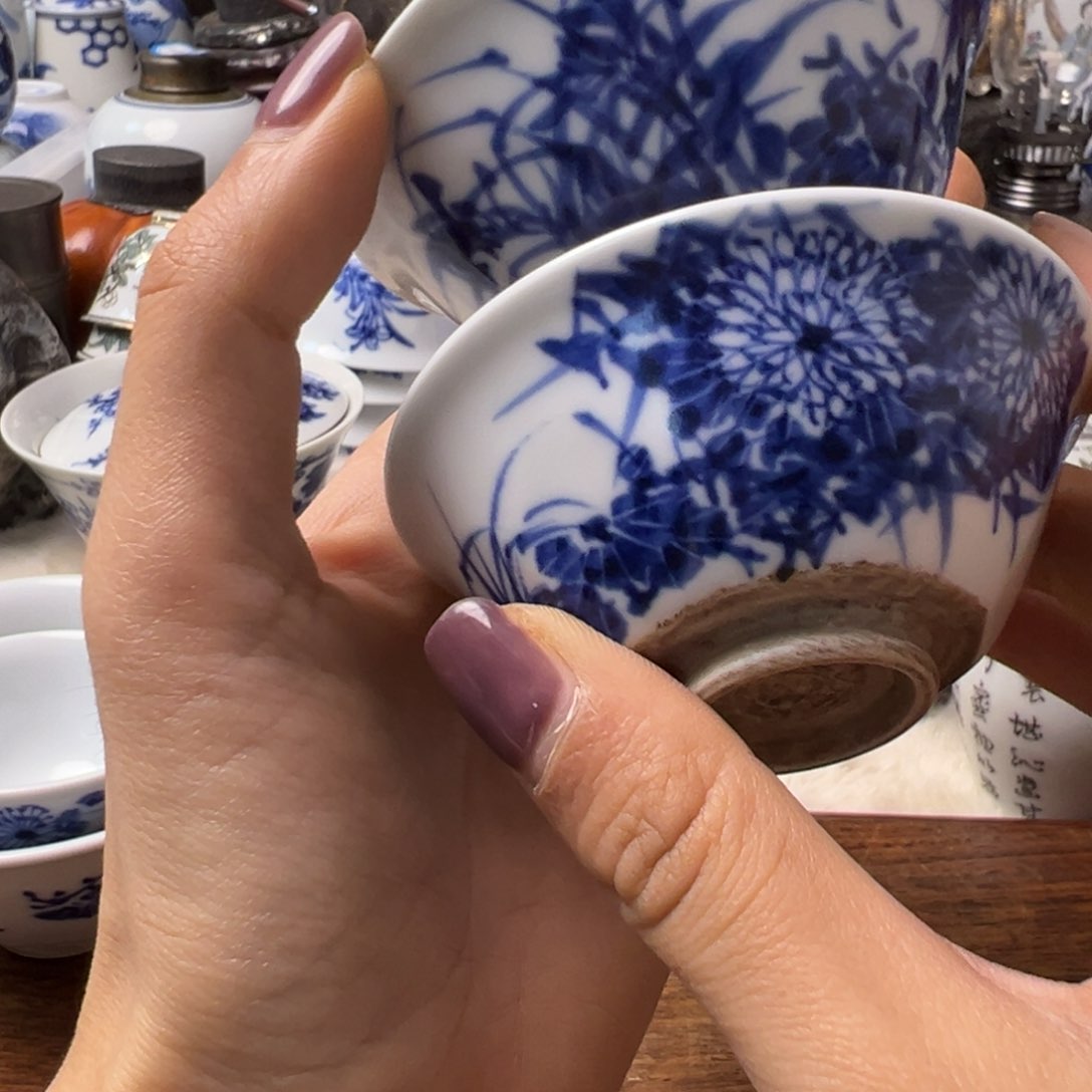 茅****花瓷器杯子瓷器杯子瓷器杯子