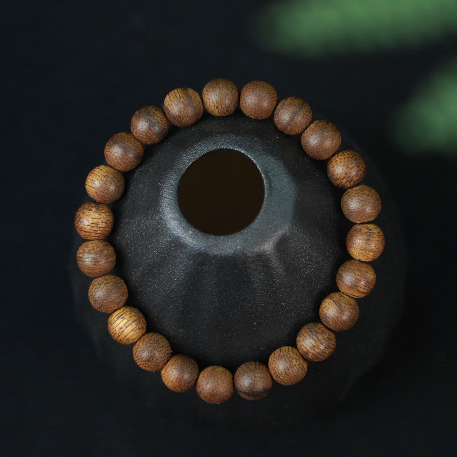 沉香【年终献礼】达拉干圆珠卡8单圈文玩沉香手串