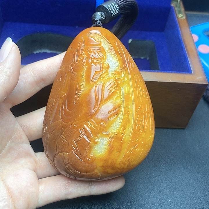 和田玉挂件未镶嵌N