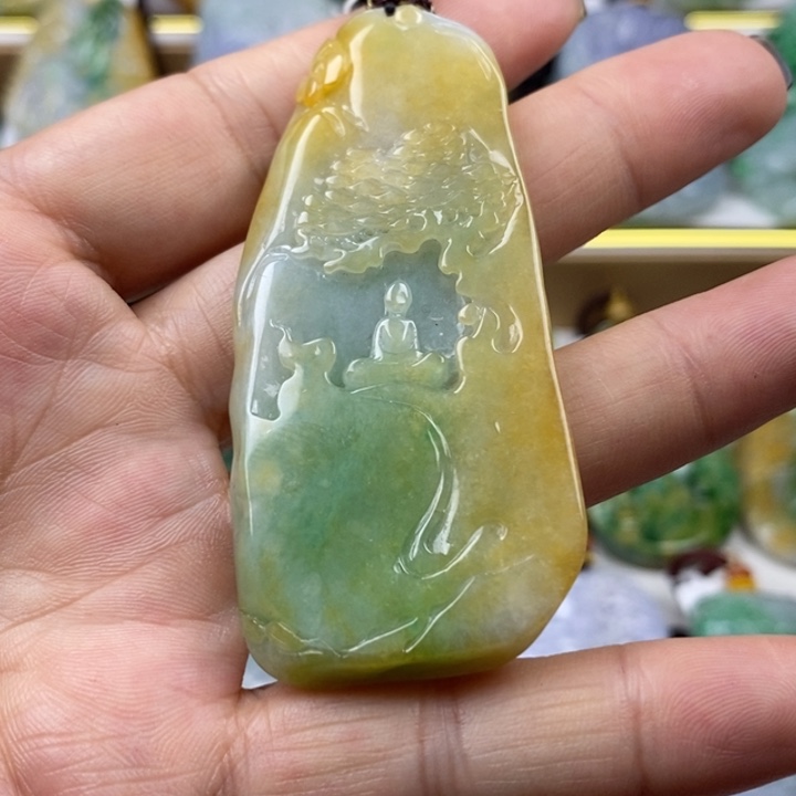 翡翠吊坠(不含链)未镶嵌