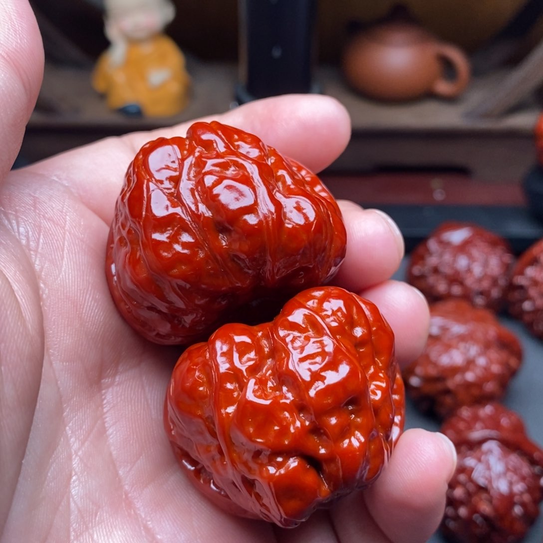 吊坠文玩核桃39蛤蟆头