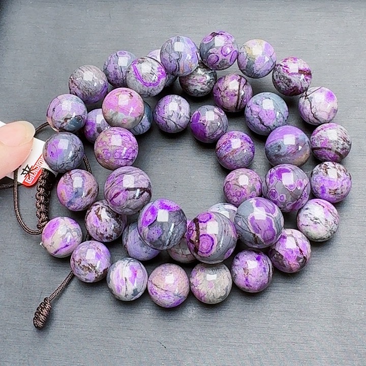 苏纪石（舒俱来）颈饰未镶嵌项链