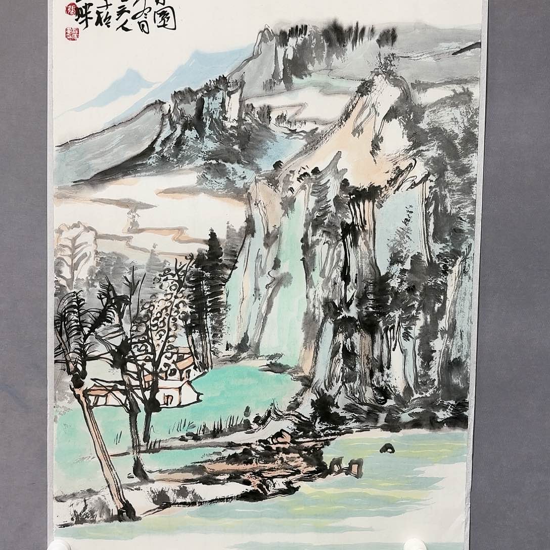国画国画纯手绘作品请放心去藏