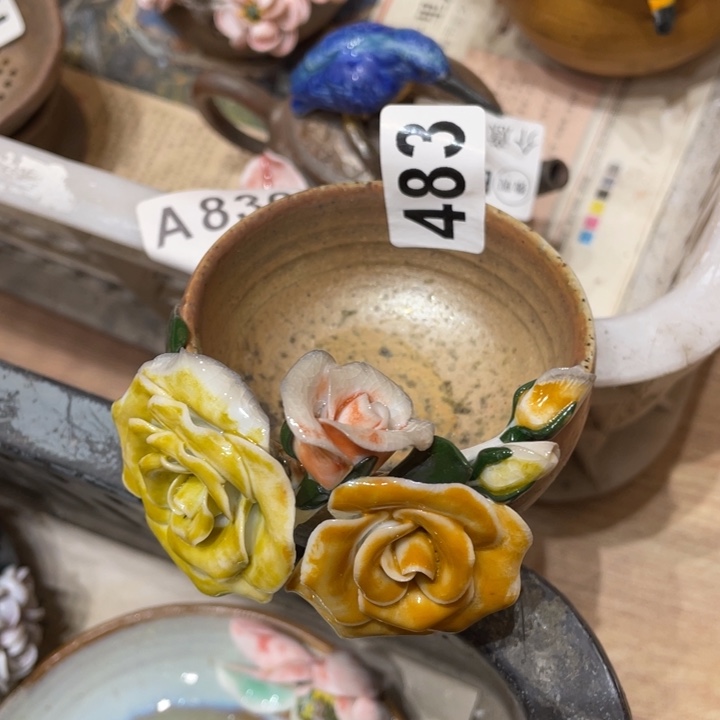 手工制作陶瓷茶具茶杯