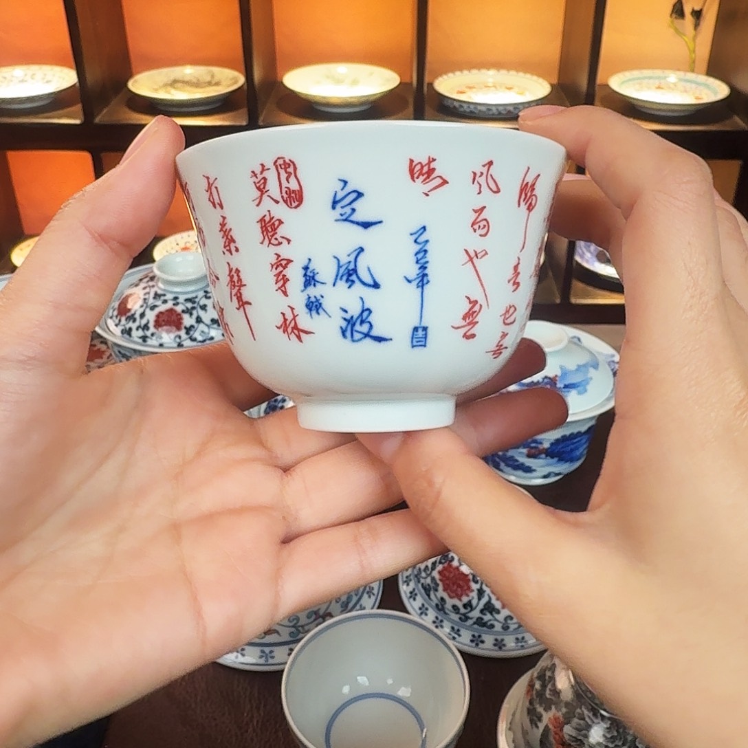 景德镇陶瓷手绘作品