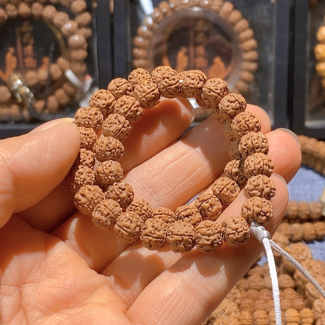 鸿***线吊坠金刚菩提王者南瓜手持