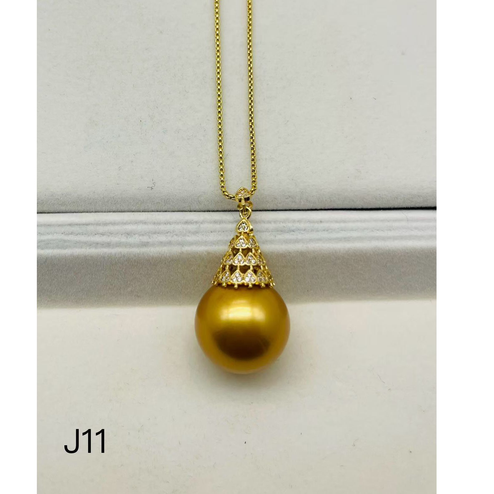 【双双甄选】 J11精美时尚美人珠链展示约20mm 多样性