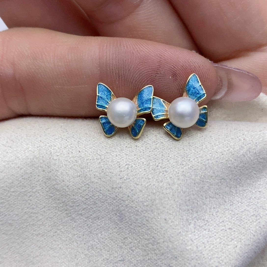 【闪购商品】淡水珍珠耳饰合金45