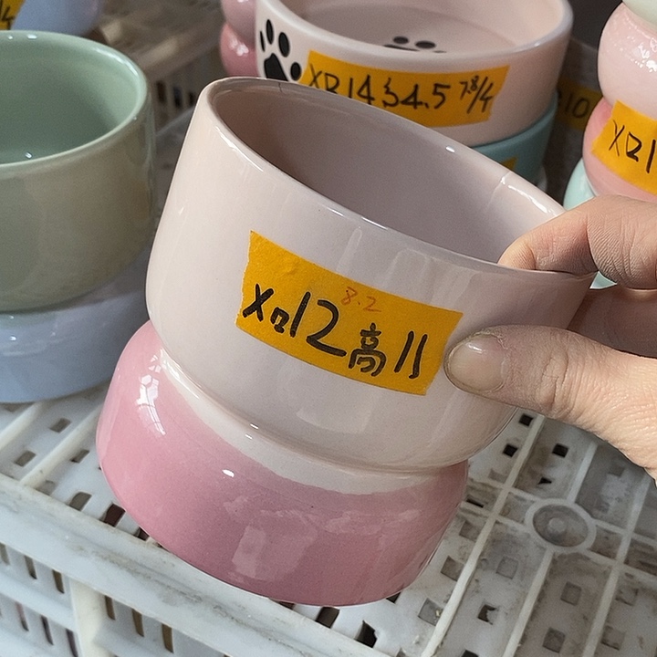 陶盆有孔 瑕疵针孔漏釉介意勿拍外口 11外高11