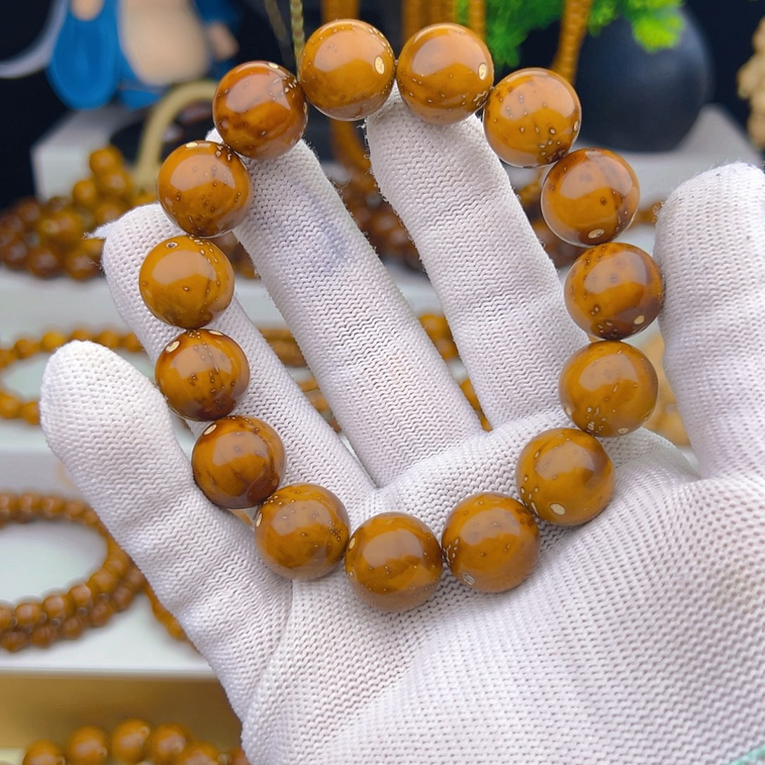 小***兄紫金鼠吊坠全品15尺寸半实心光珠