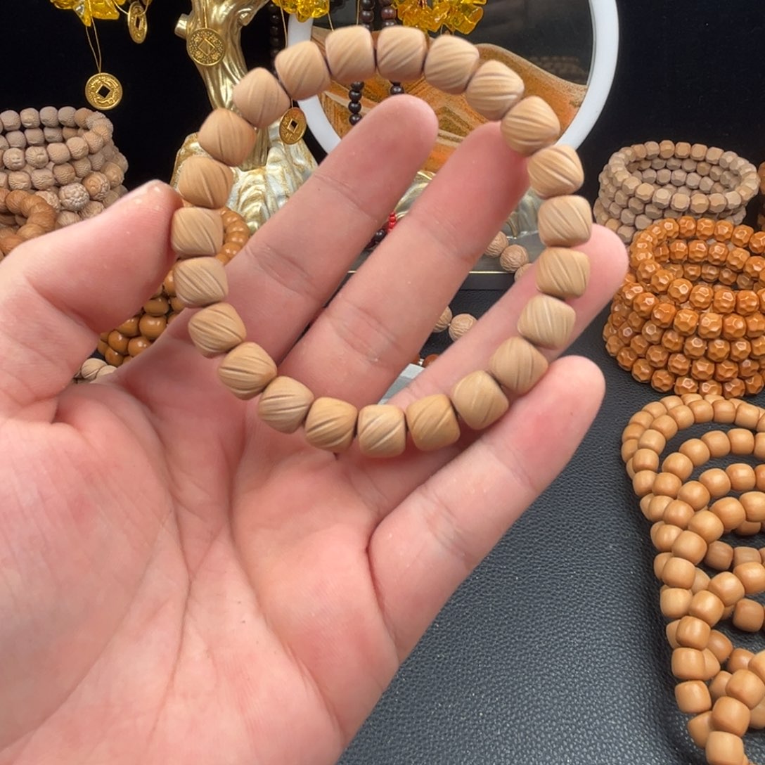 猴头核桃手串反油无暇手工天道 带配饰