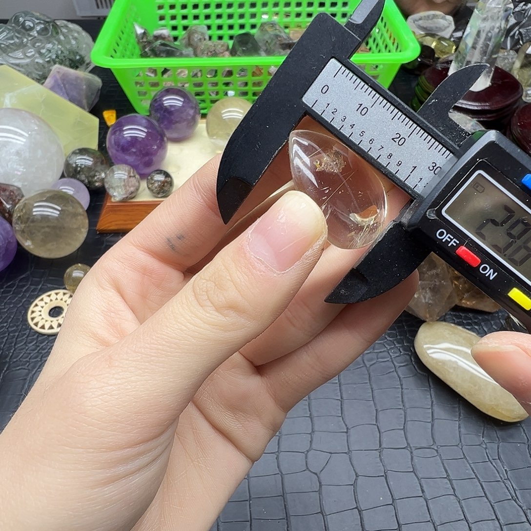 未镶嵌水晶珠宝半成品415水晶