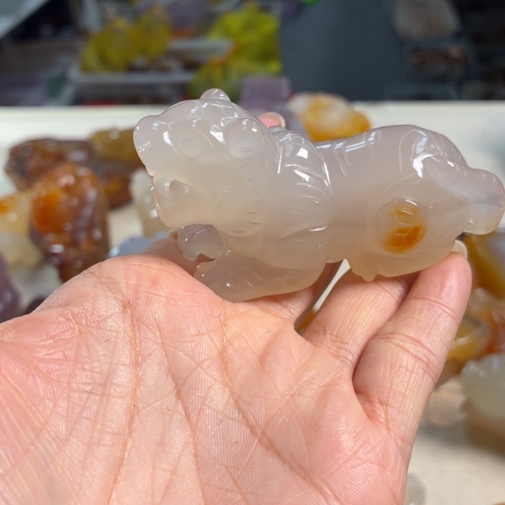 玛瑙/玉髓未镶嵌吊坠(不含链)