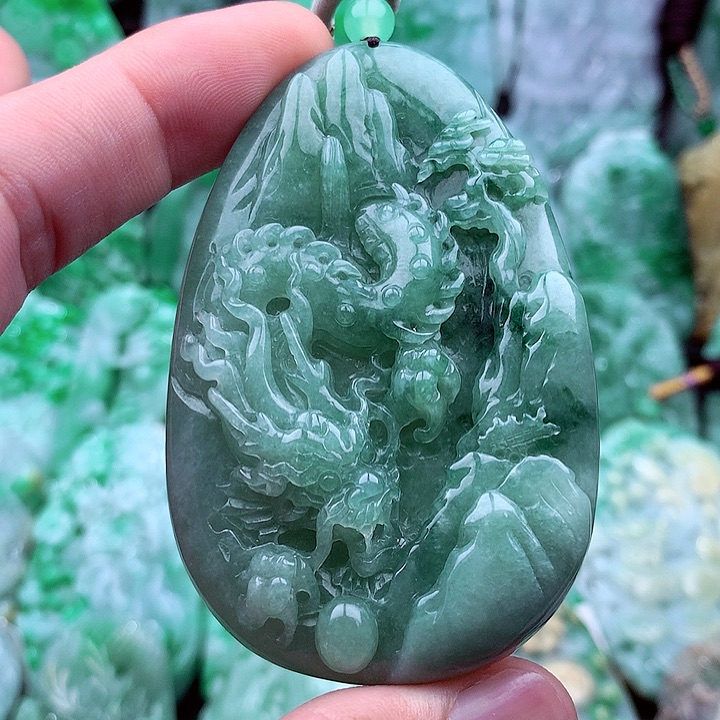 翡翠吊坠(不含链)未镶嵌