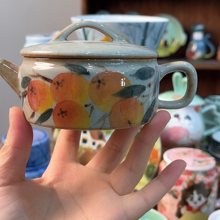 陶景德镇釉下手绘陶瓷 