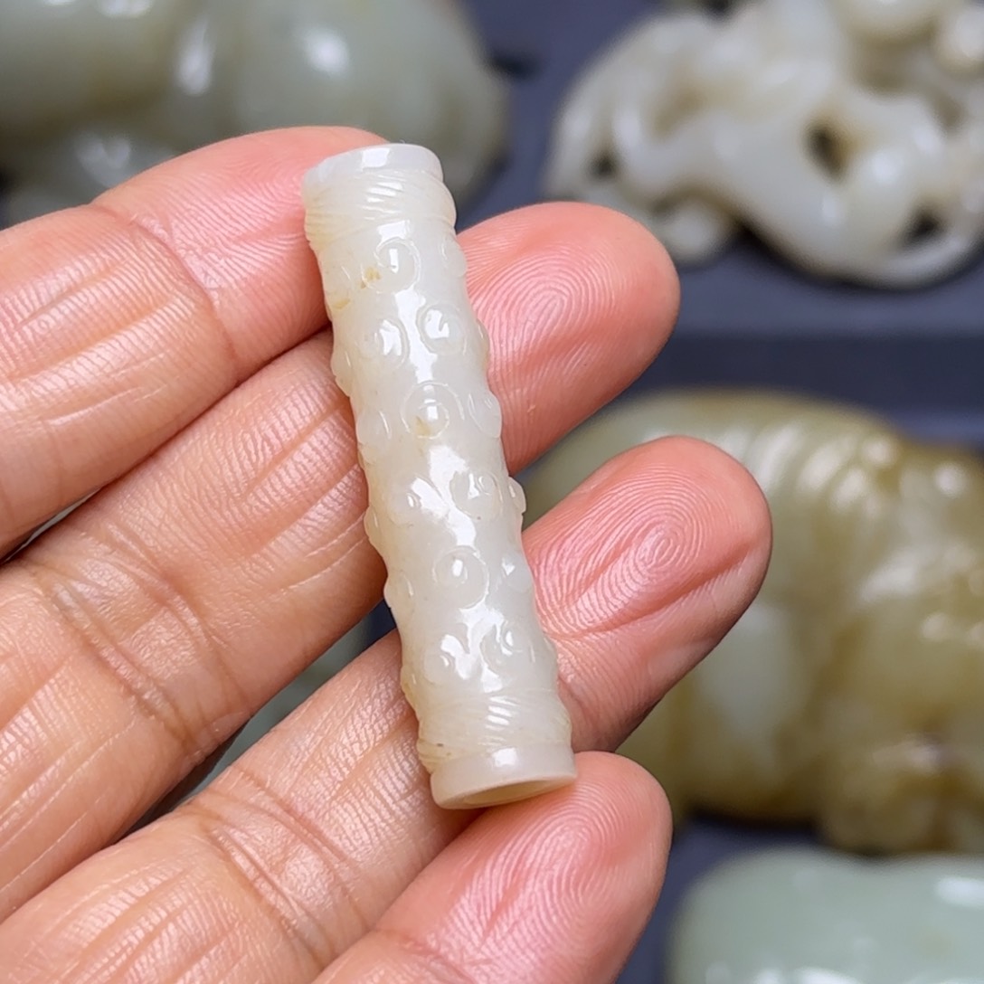 和田玉（糖玉）挂件未镶嵌