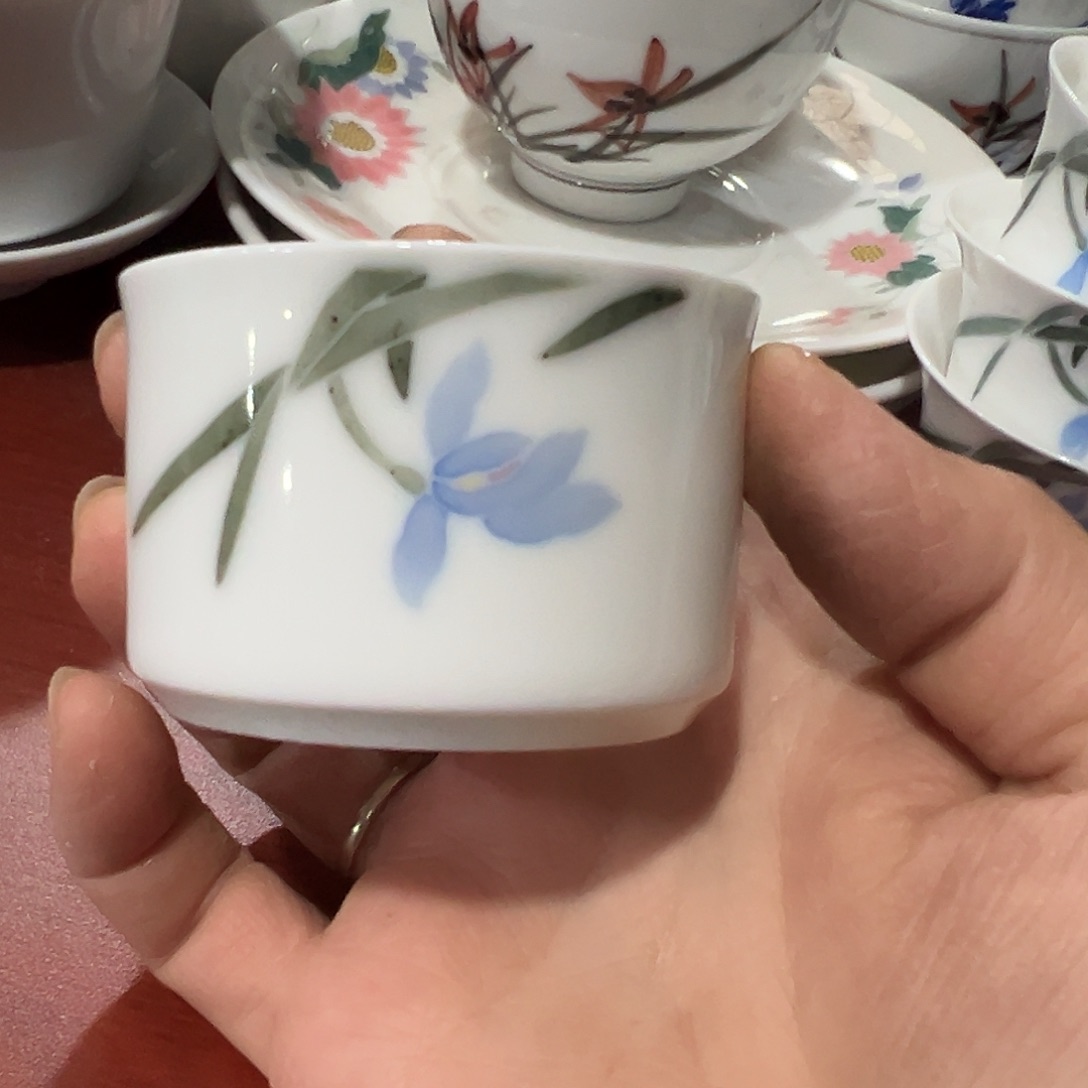 醴陵瓷直播供货基地手绘60毫升球泥