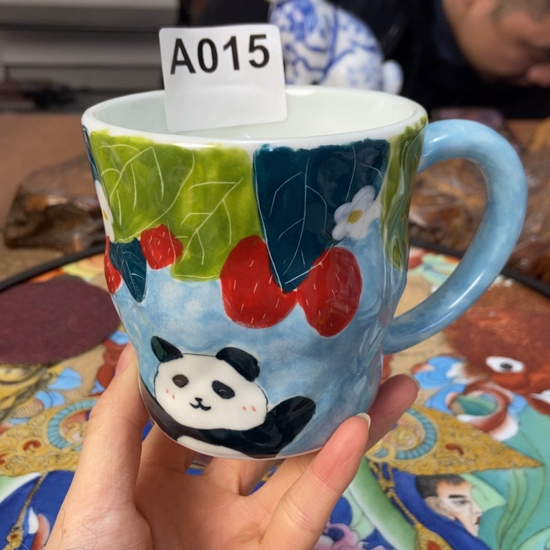 手工绘画作品杯杯