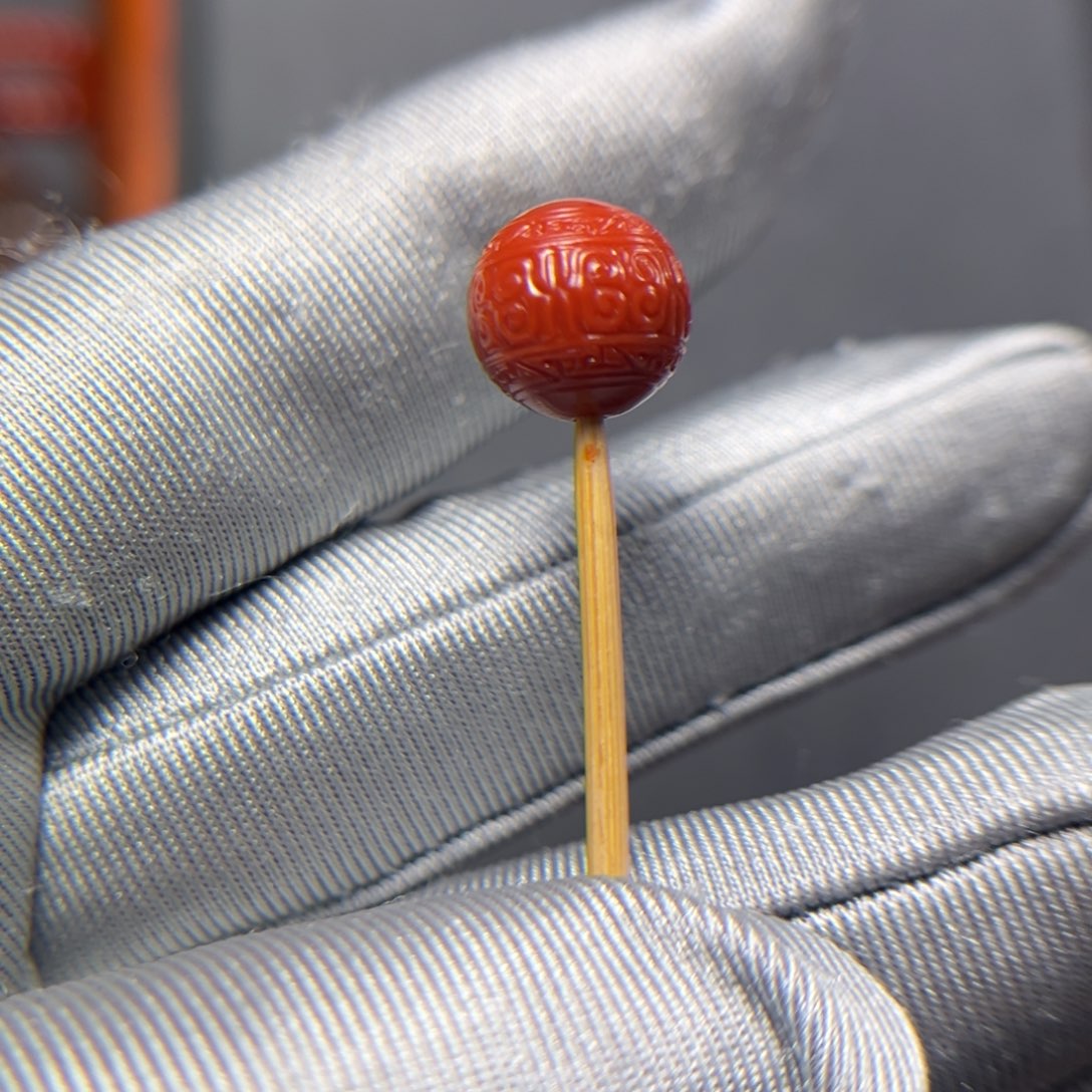 南红玛瑙珠子尺寸10.4未镶嵌晨**