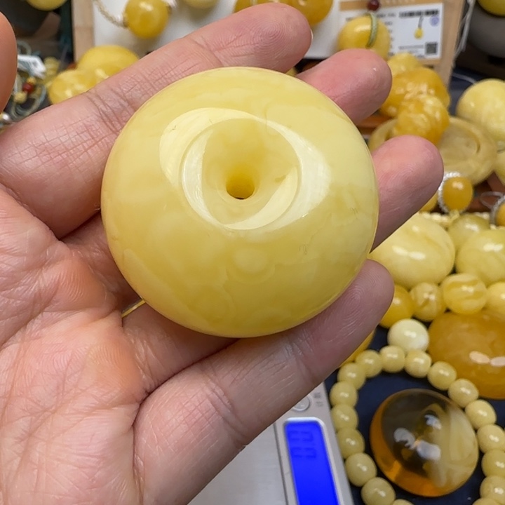 蜜蜡未镶嵌颈饰天然蜜蜡
