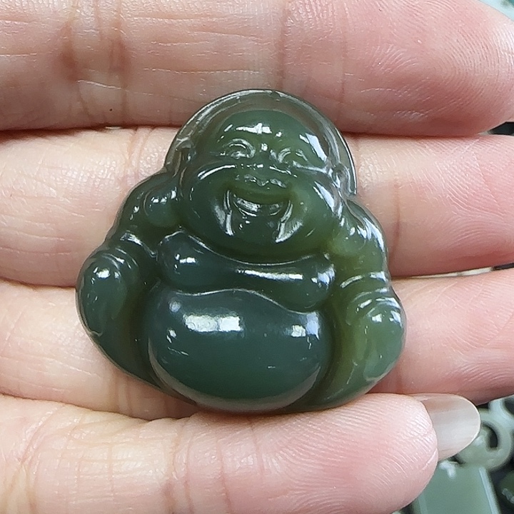 和田玉吊坠(不含链)未镶嵌