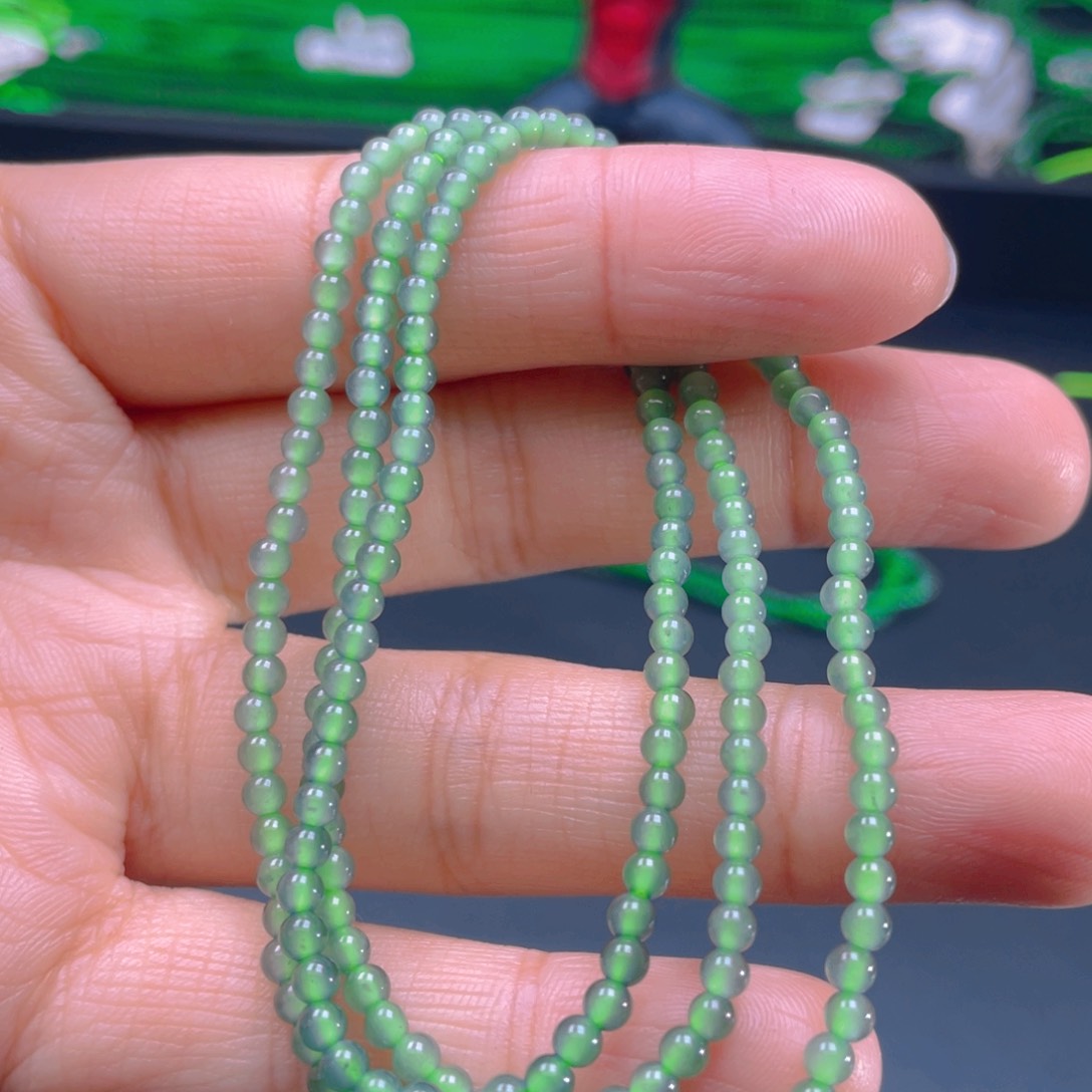 翡翠项链未镶嵌，1