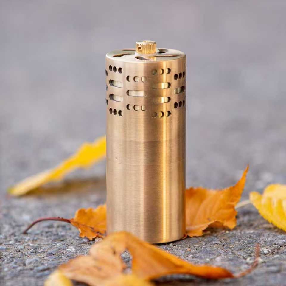 李白复刻清风炉二代国标h59铜可调温带香薰仓赠送绒布袋触媒