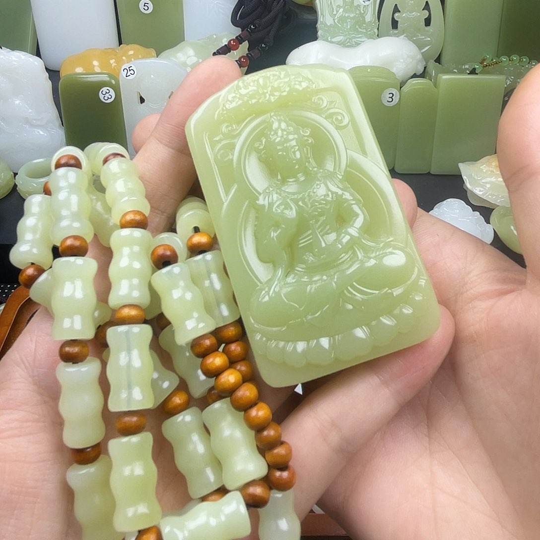 开*新疆昆仑料观音款