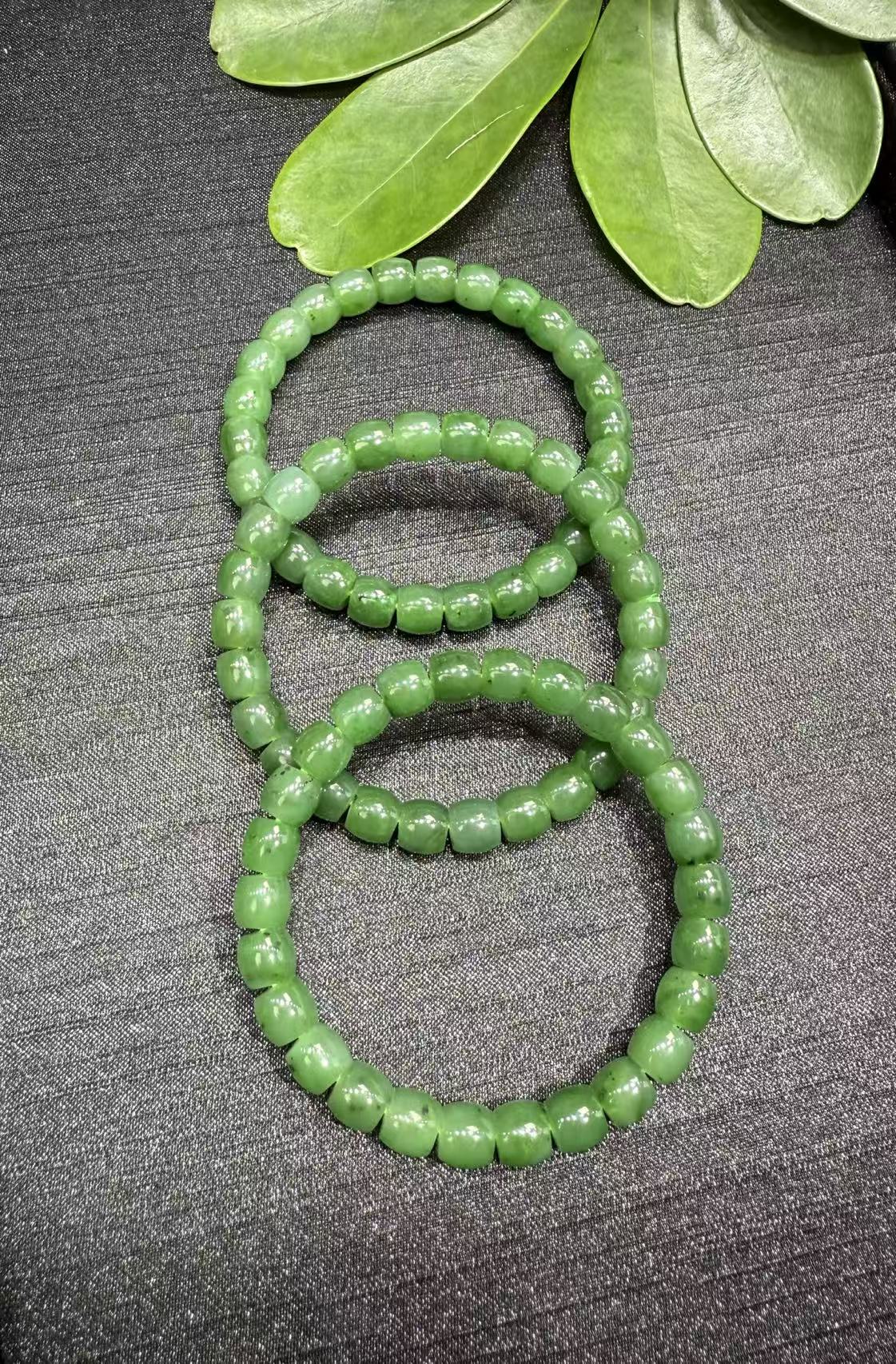 和田玉碧玉直切手串单圈手串#17多样性发货，发其一