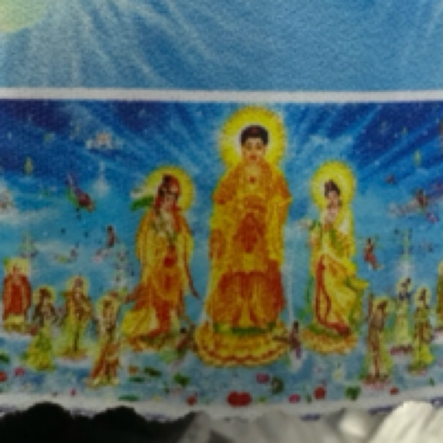 2924钻石画西方三圣半钻无框带工具