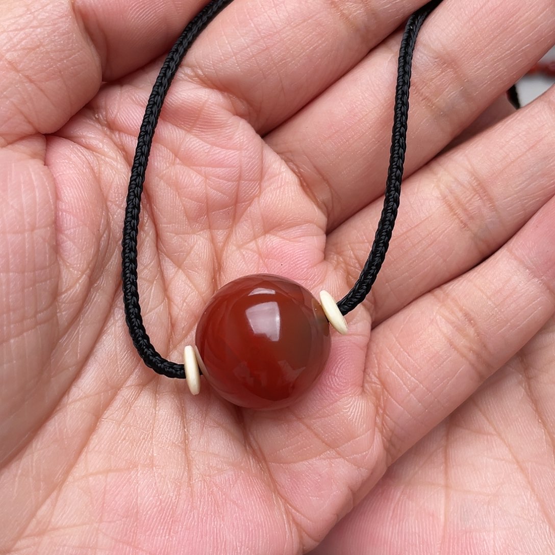 南红玛瑙手链未镶嵌