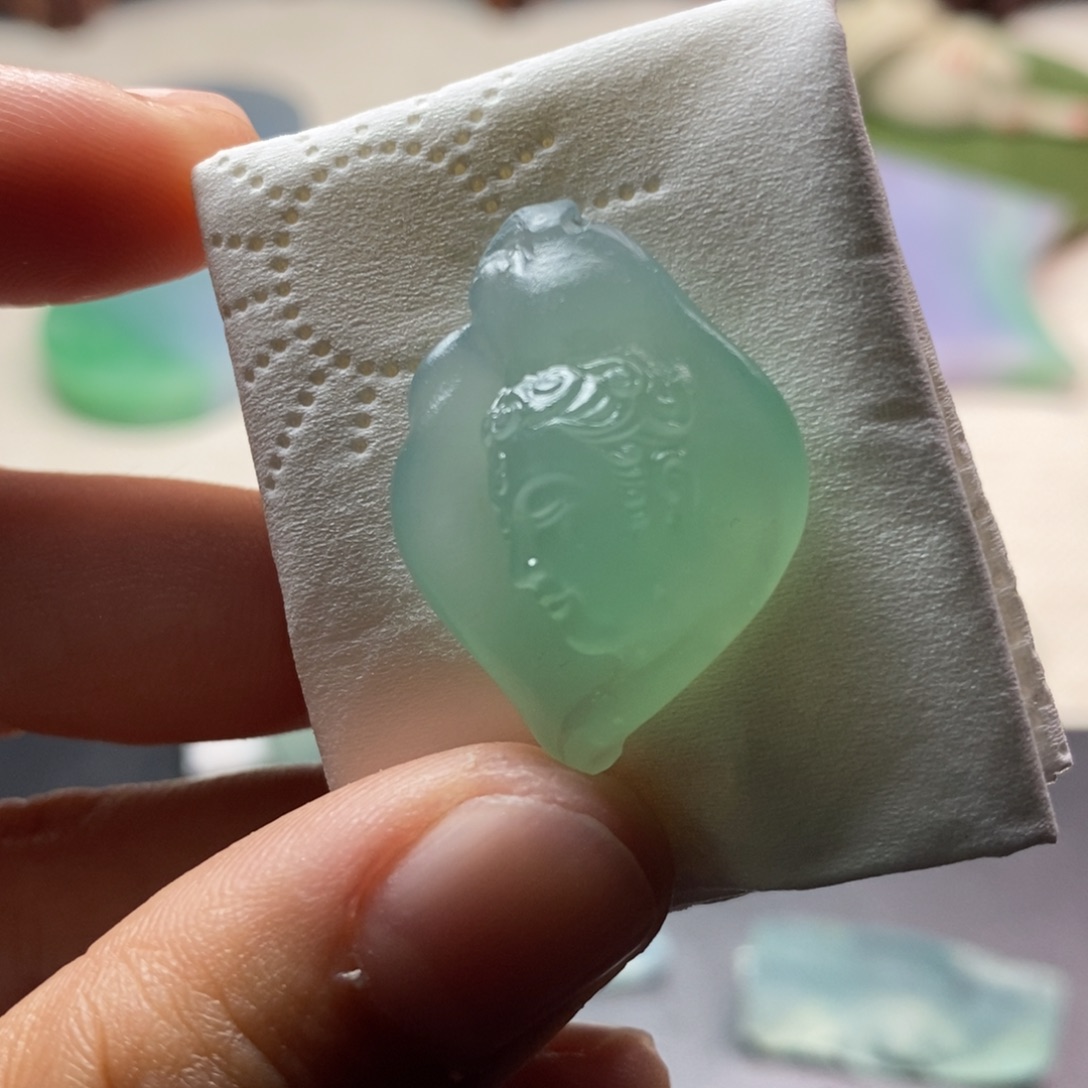 定制翡翠未镶嵌天然缅甸翡翠A货